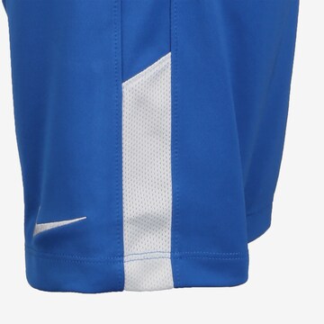 NIKE Regular Workout Pants 'Dry League Knit II' in Blue