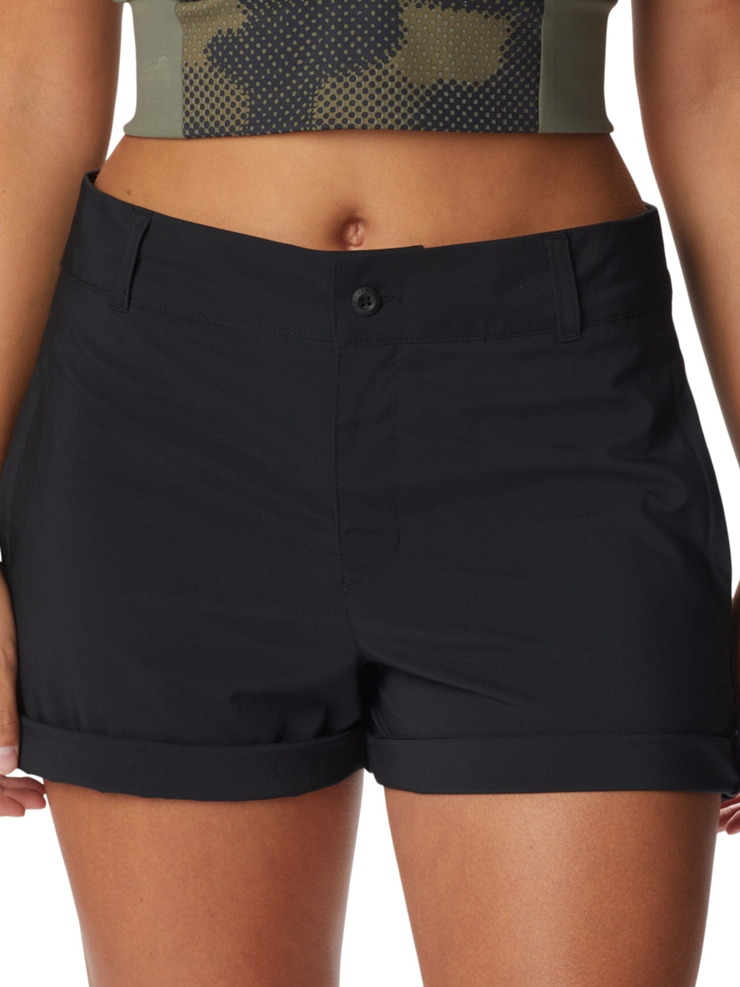 COLUMBIA Regular Sportbroek 'Columbia Silver Ridge Utility' in Zwart