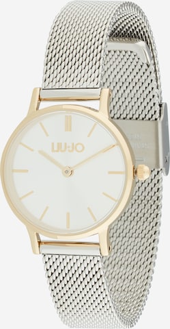 Ceas analogic 'Moonlight' de la Liu Jo pe argintiu: față