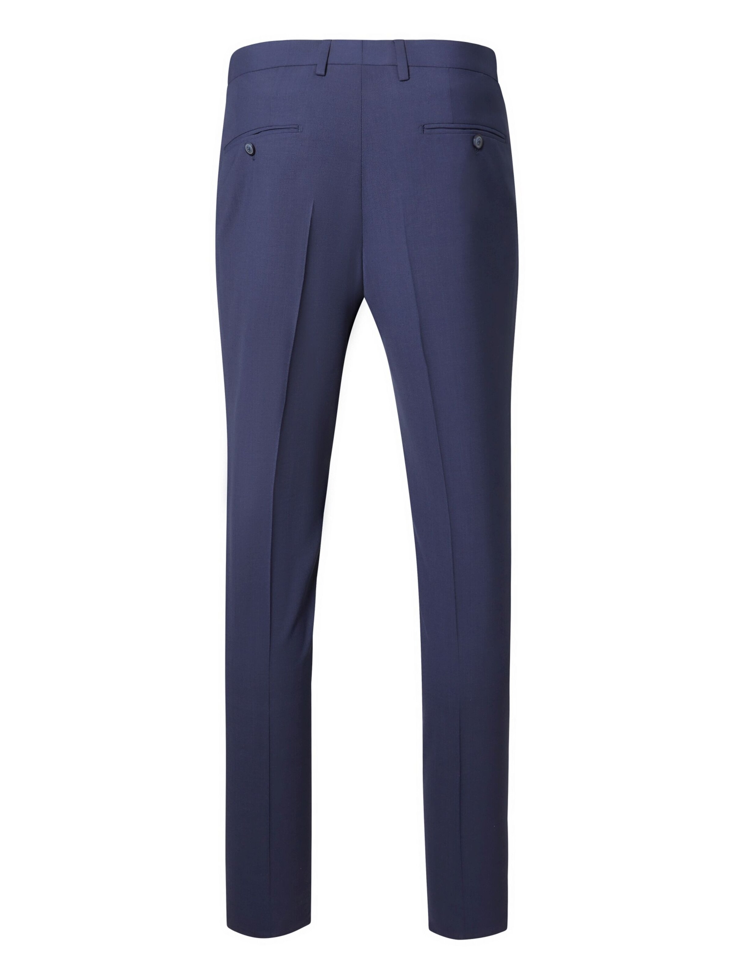 Regular Pantalon à plis 'Ryan' PIERRE CARDIN en bleu