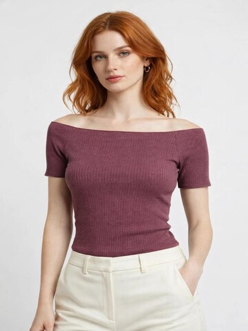 T-shirt No Matter What en rouge : devant