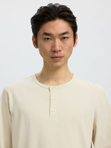 T-Shirt SELECTED en gris