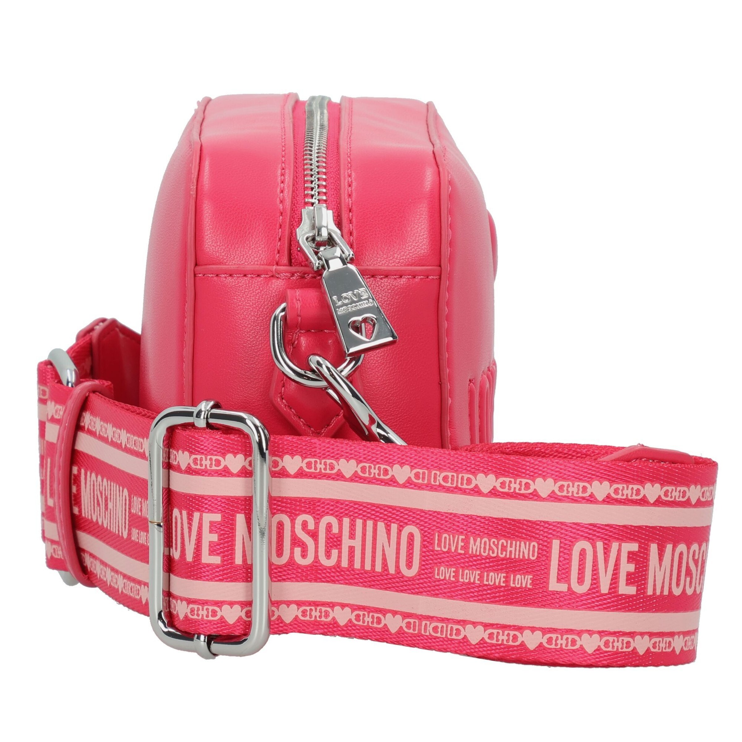 Borsa a tracolla 'Ember' di Love Moschino in rosa