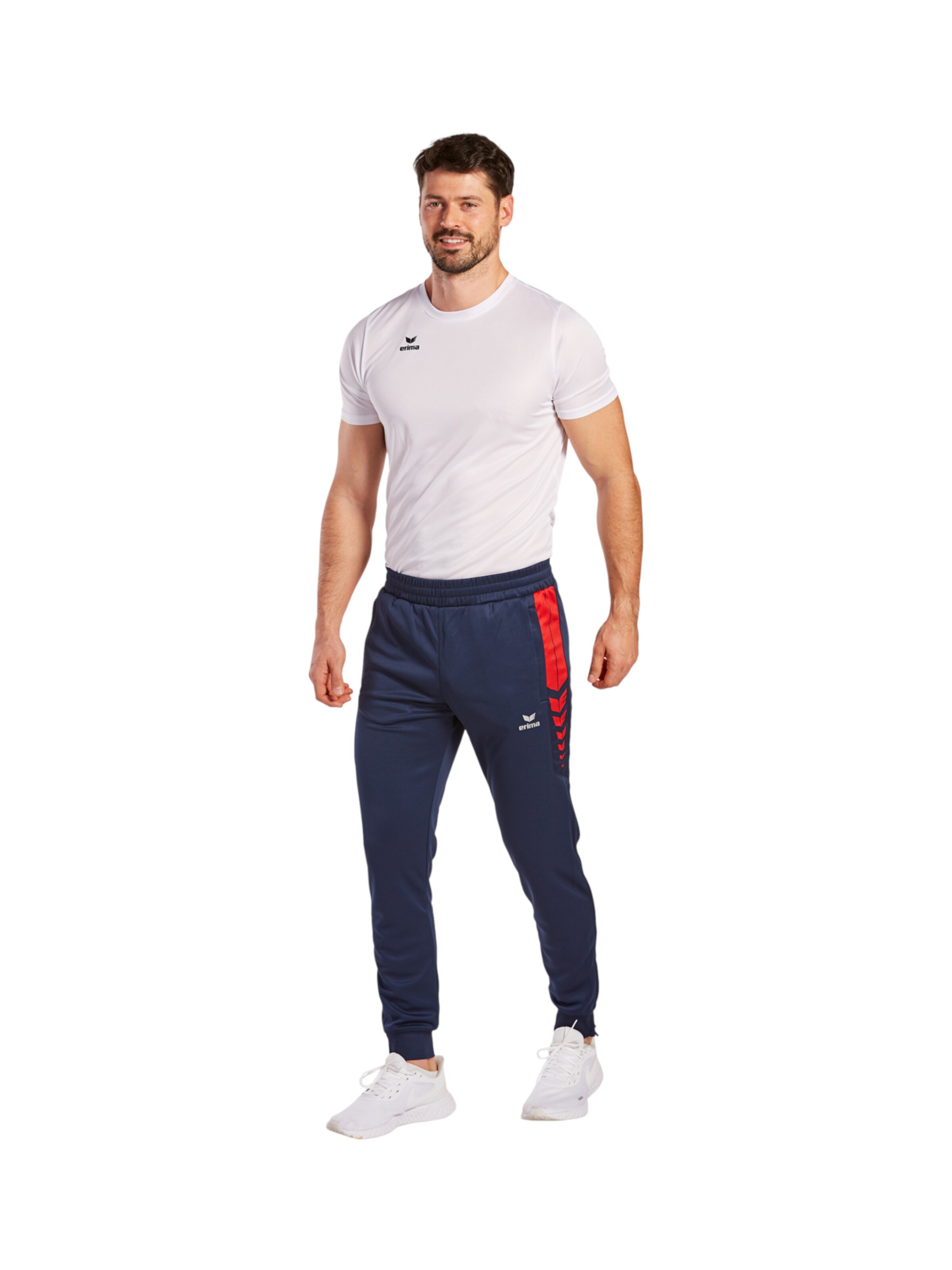 ERIMA Slim fit Sports trousers in Blue