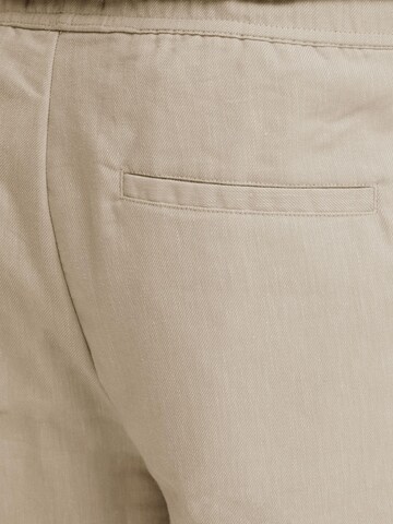 Casual Friday Regular Leinenhose ' CFPilou Linen Mix ' in Beige
