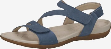 CAPRICE Sandals in Blue: front