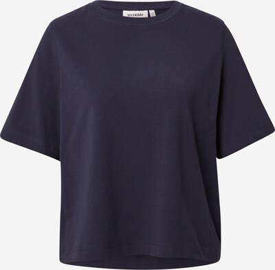 WEEKDAY Shirt 'Trish' in de kleur Donkerblauw, Productweergave