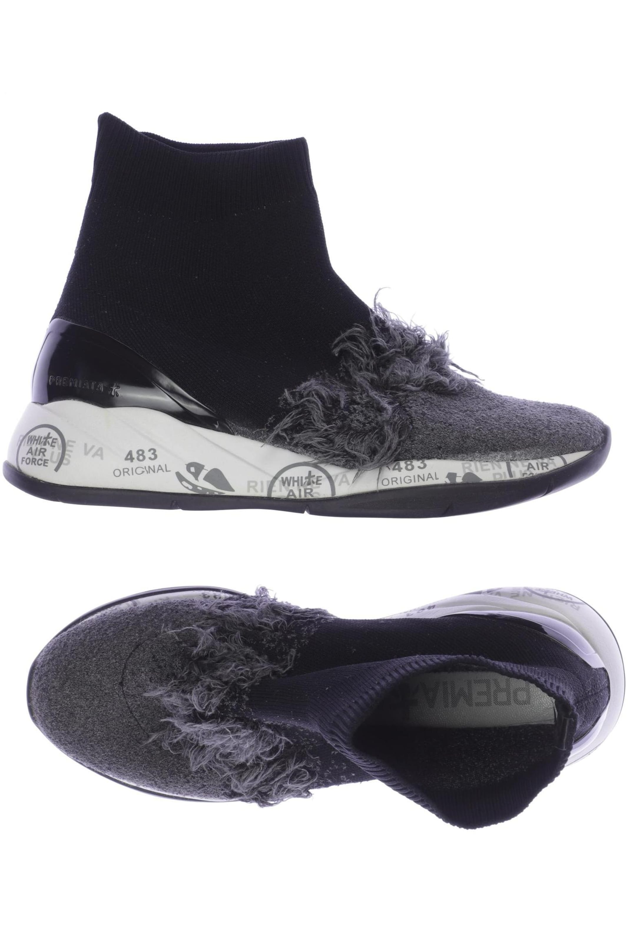 Premiata Dress Boots in 34 in Grey: front