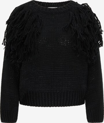 usha FESTIVAL Sweater in Black: front