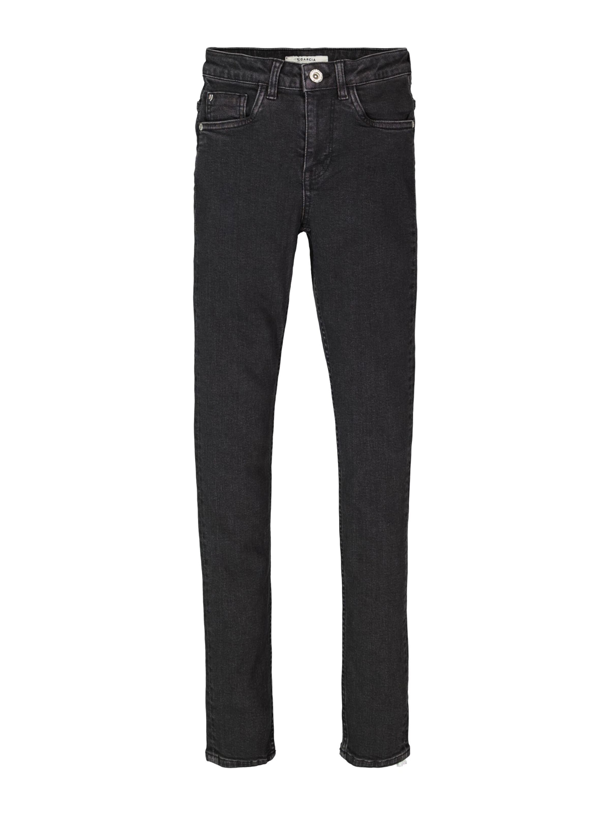 Skinny Jeans 'Rianna' de la GARCIA pe negru: față
