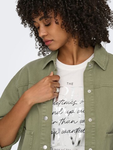 Veste mi-saison ONLY en vert