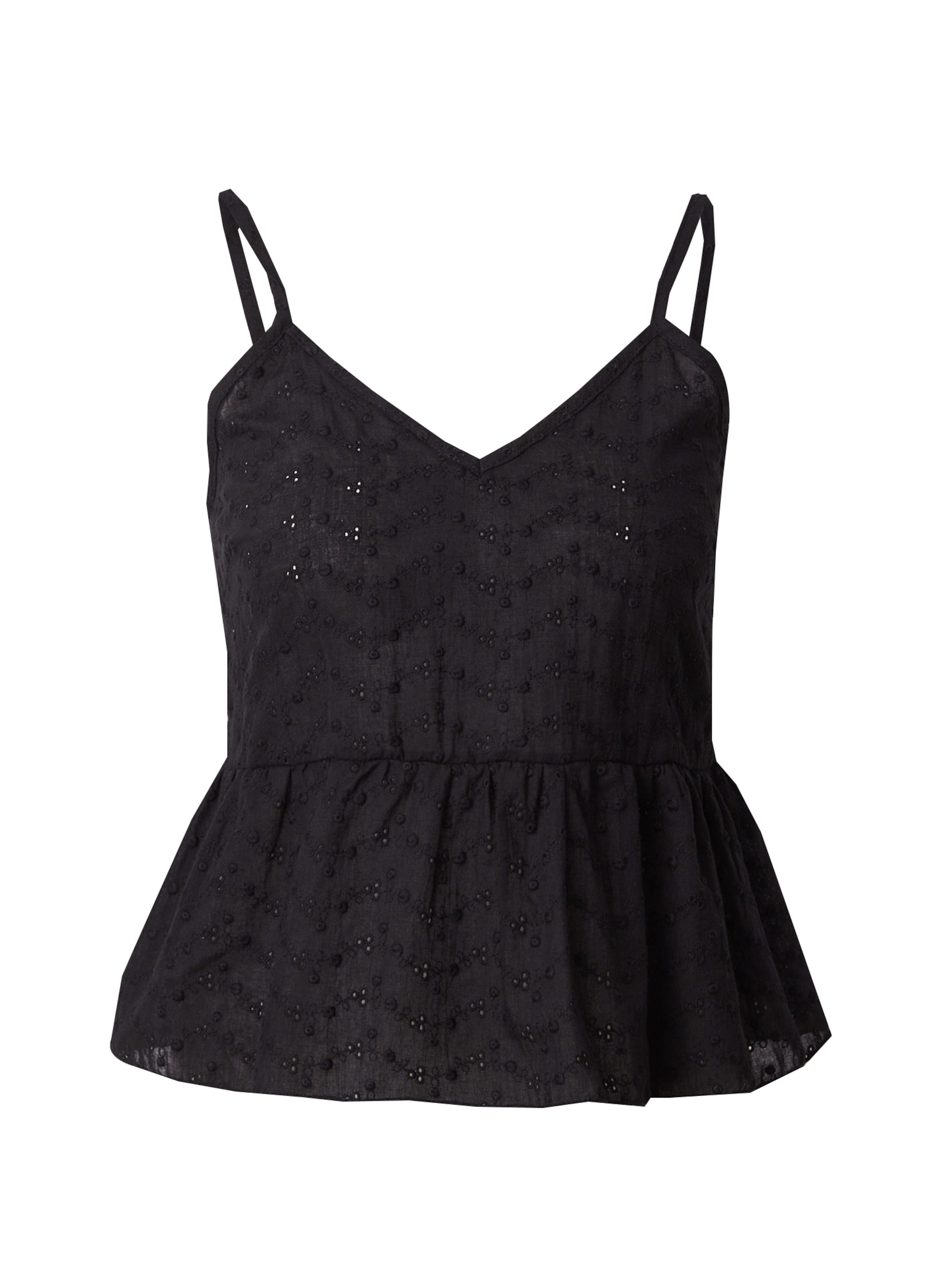 ABOUT YOU Top 'Laureen' – černá: přední strana