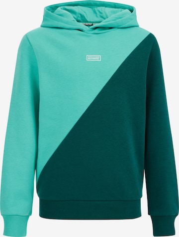 WE Fashion Sweatshirt in Green: front