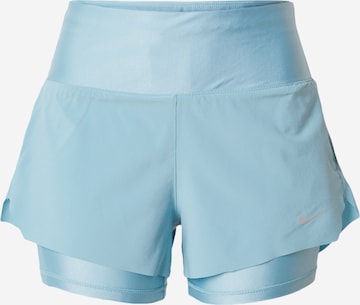 NIKE Спортивные штаны в Синий: спереди