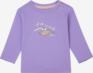 Noppies Shirt in Lila: voorkant