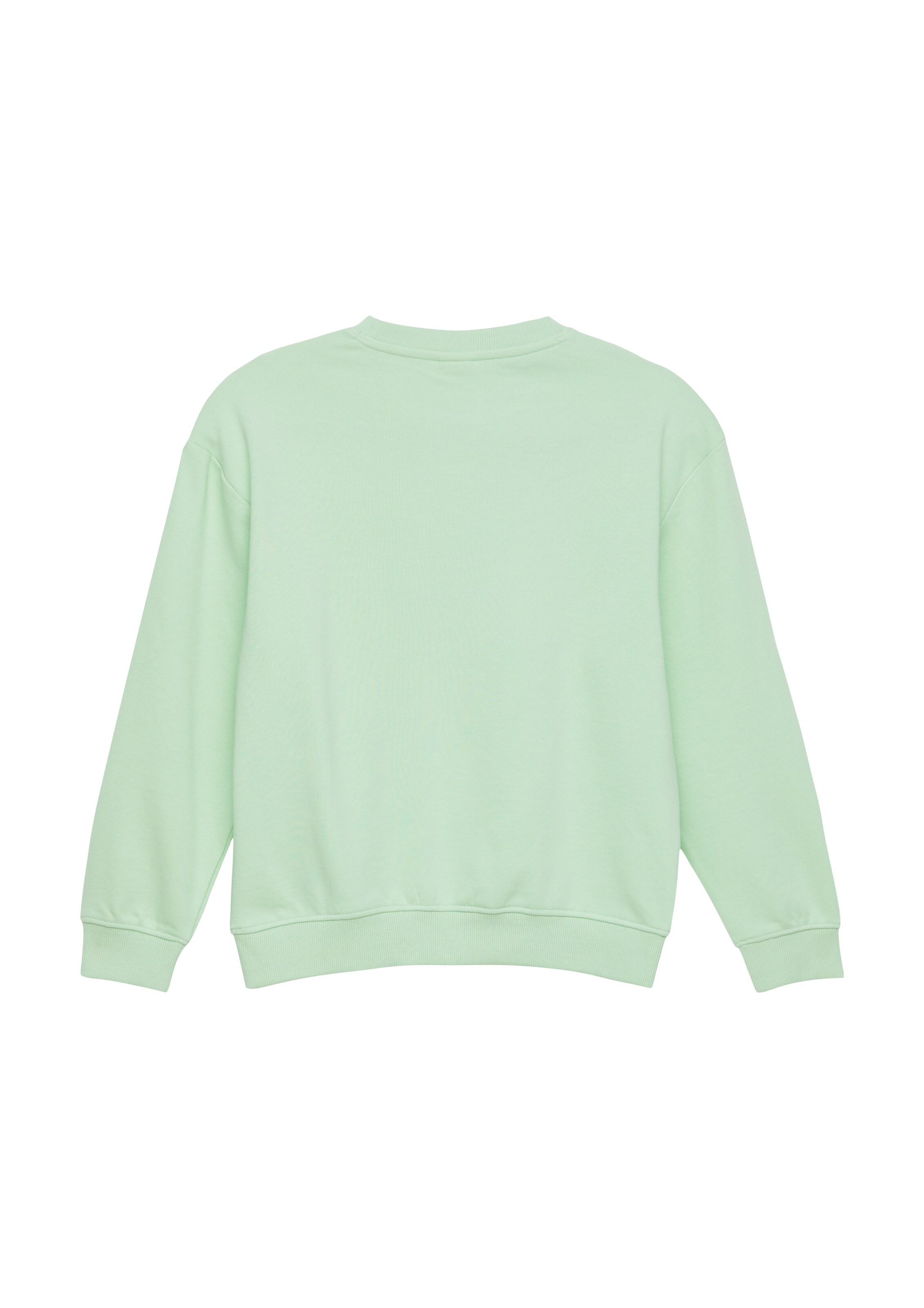 Sweat-shirt s.Oliver en vert : devant