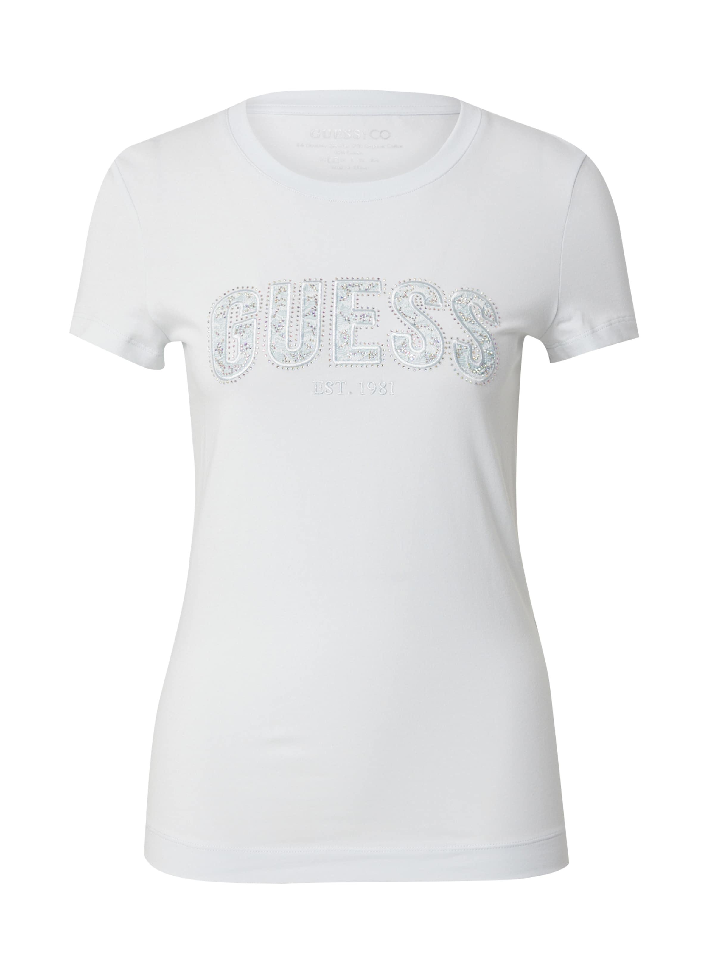 GUESS T-Shirt in Blau: Vorderseite