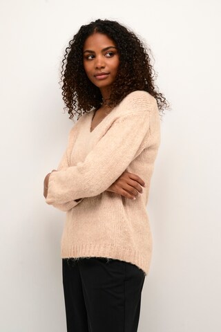 Kaffe Pullover 'Alioma' in Beige: predná strana