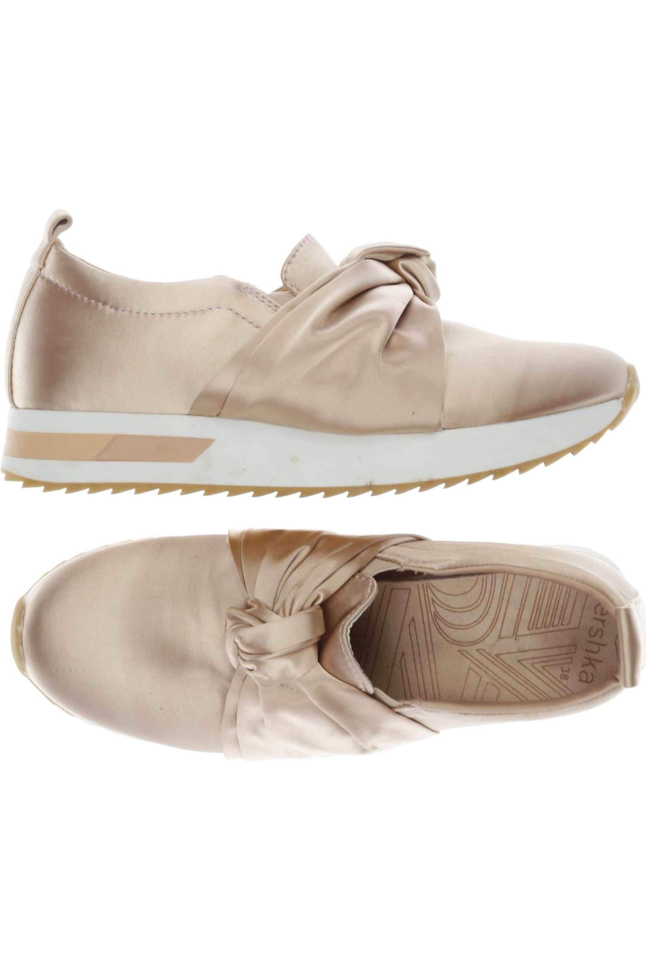 Bershka Sneaker 38 in Beige: Vorderseite