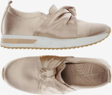 Bershka Sneaker 38 in Beige: Vorderseite