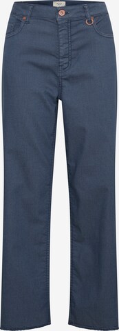 PULZ Jeans Regular Jeans in Blauw: voorkant