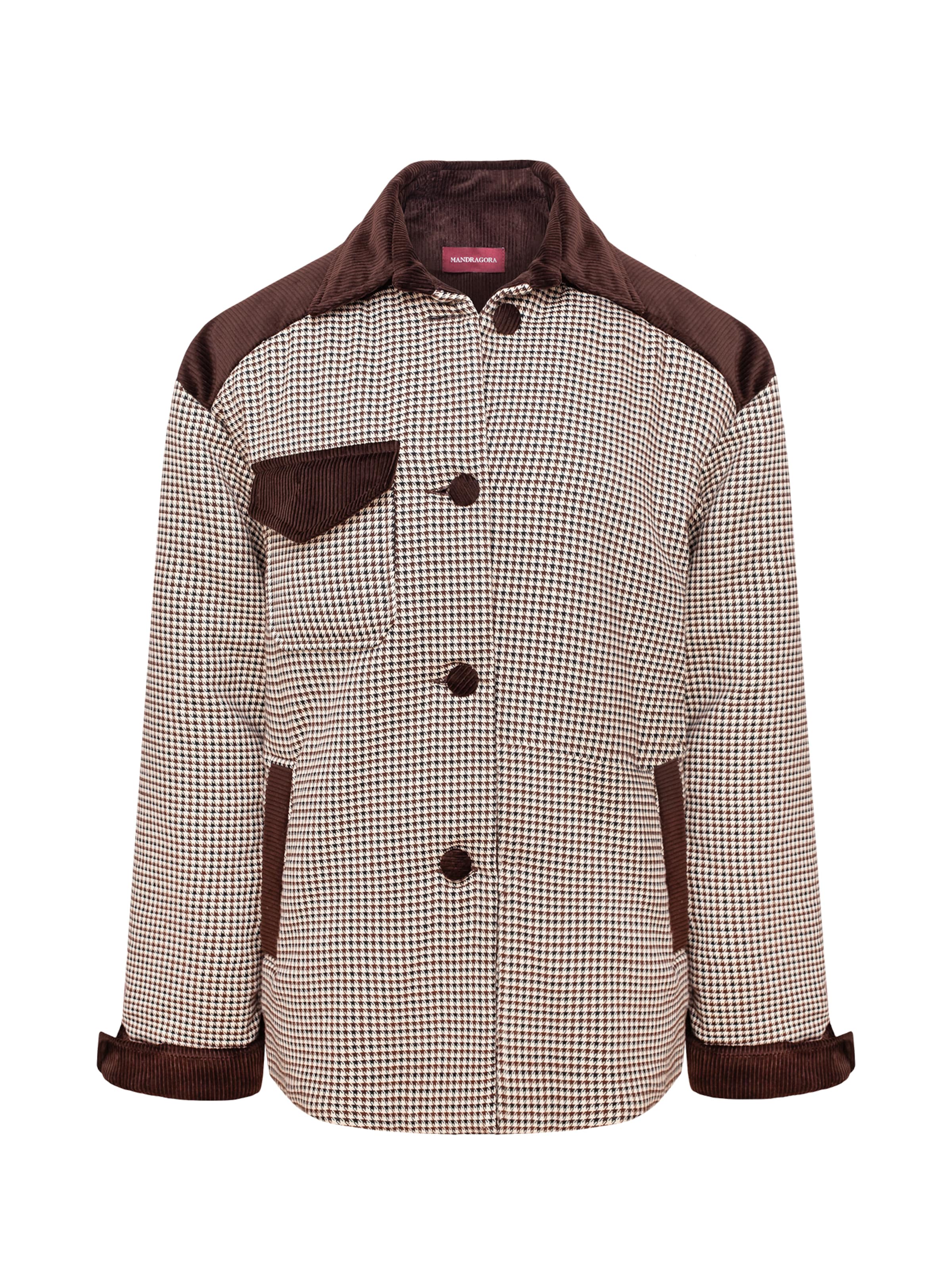 mandragora Übergangsjacke 'Retto'‌‌‌ in braun, Produktansicht