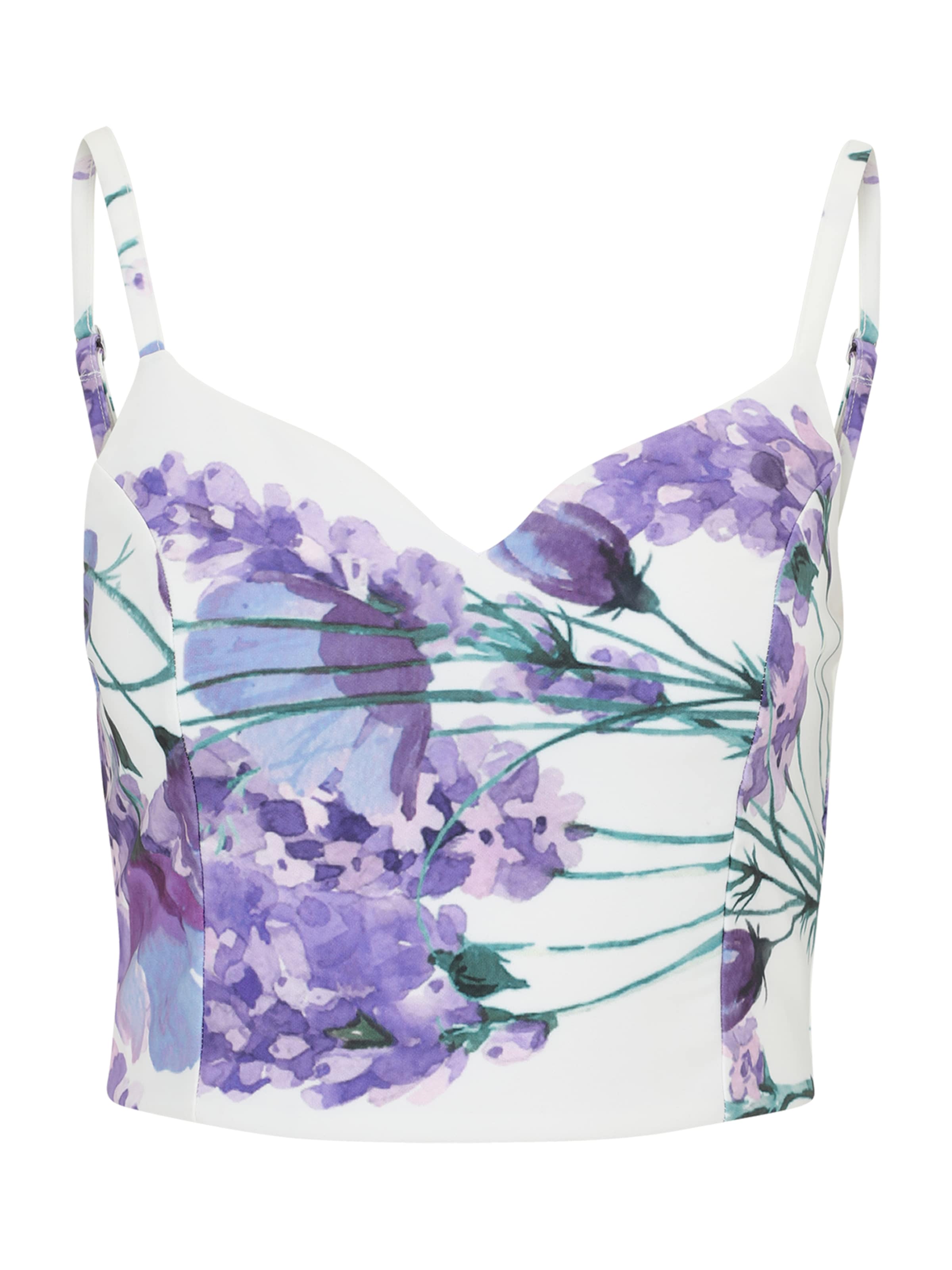 Guido Maria Kretschmer Women Top 'Ashley' in Lila: voorkant