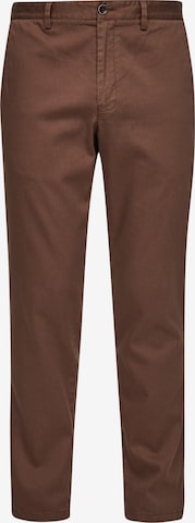 s.Oliver BLACK LABEL Regular Chino in Bruin: voorkant