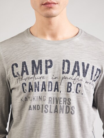 CAMP DAVID Shirt in Grey