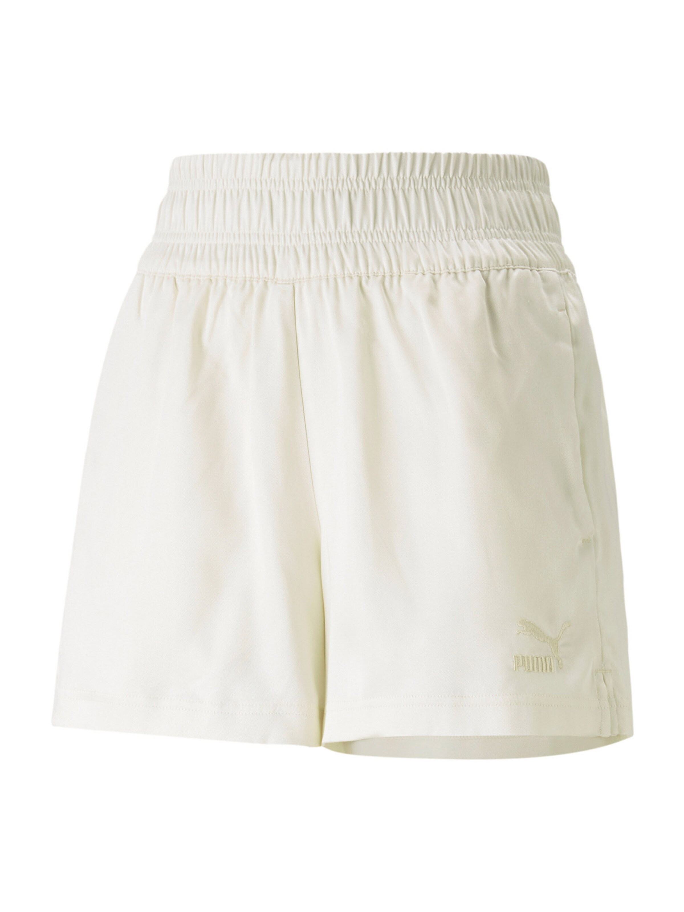 PUMA Loosefit Housut 'T7' värissä beige: etupuoli