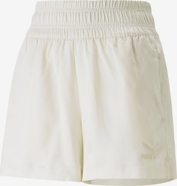 PUMA Loosefit Shorts 'T7' in Beige: predná strana