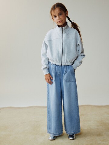 Next Wide Leg Jeans in Blau