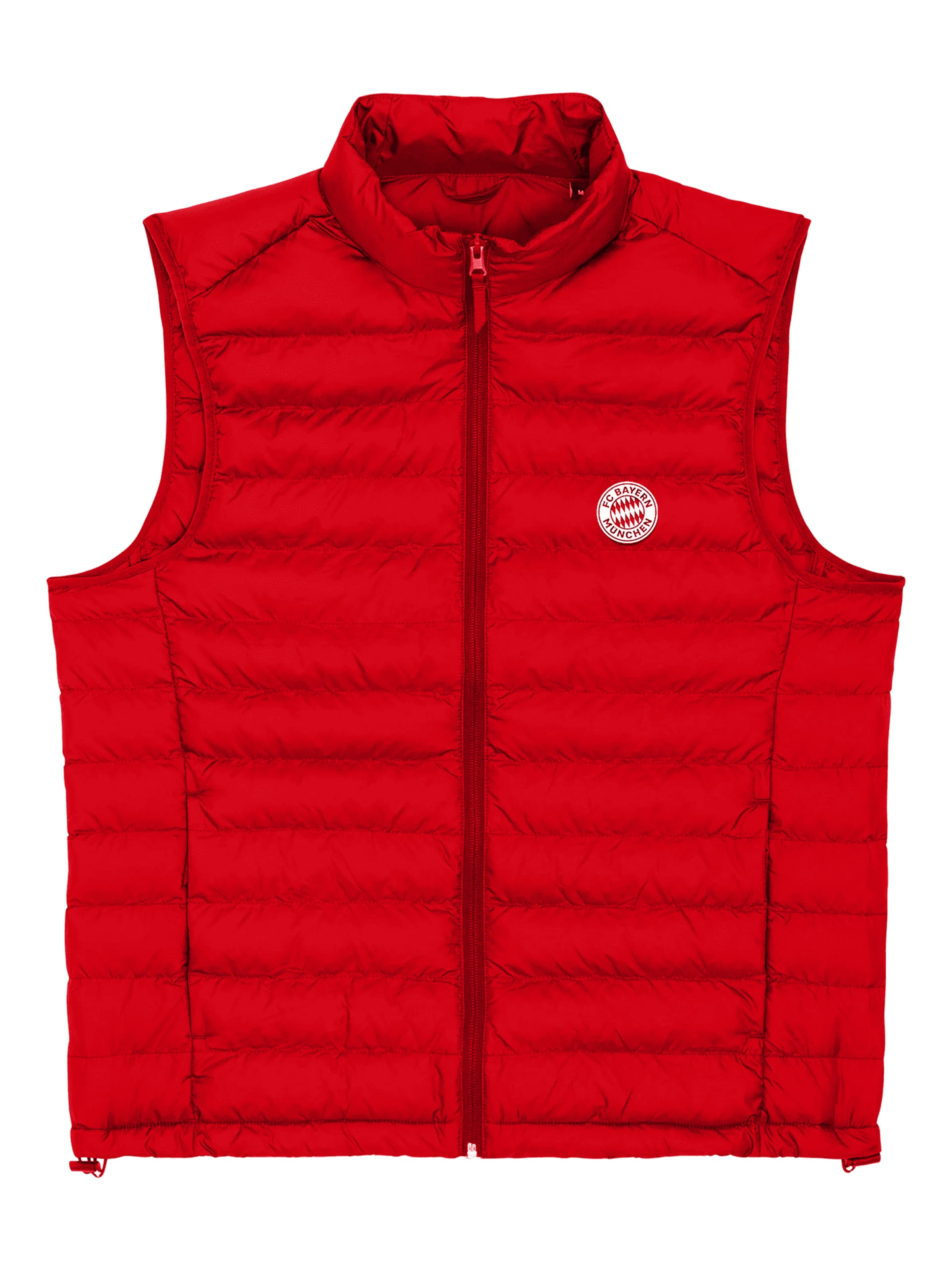 FC BAYERN MÜNCHEN Steppweste in rot, Produktansicht