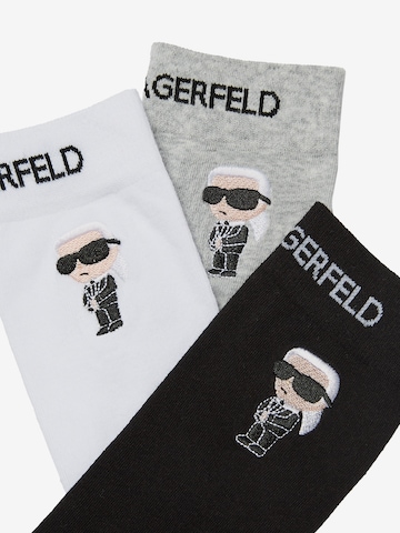 Karl Lagerfeld - Meias em cinzento