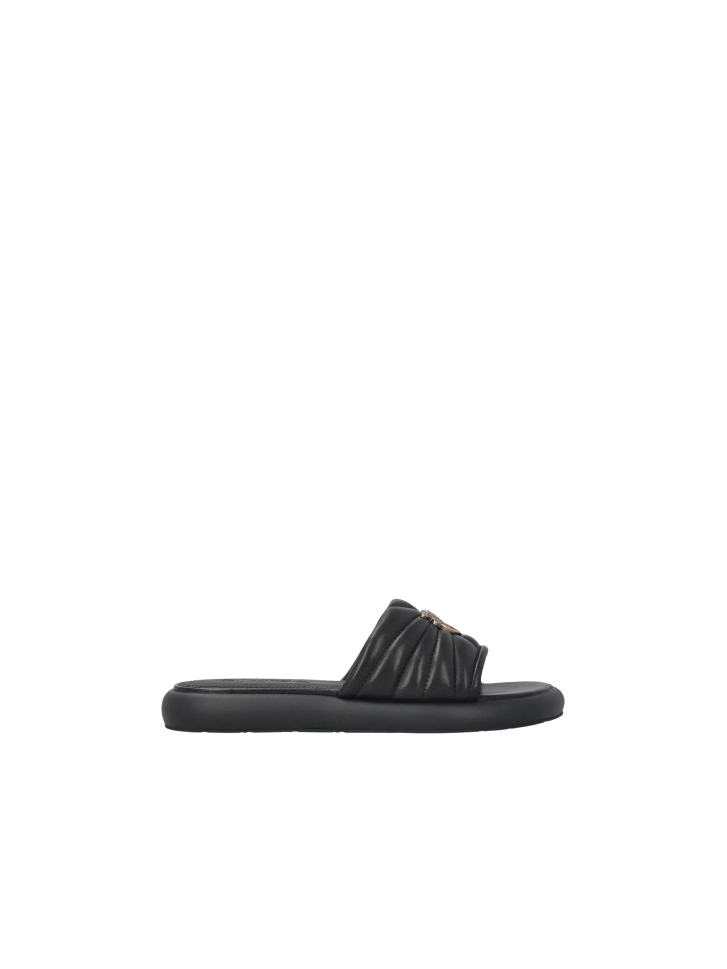 PINKO Huisschoenen 'PINKO FIONA 03 SLIPPER NAPPA Scarpe' in Zwart
