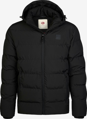 Veste d’hiver Petrol Industries en noir : devant