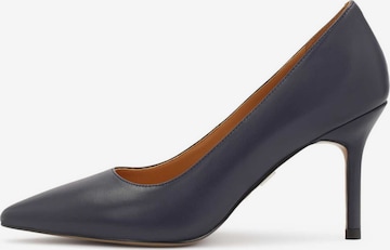 Kazar Pumps in Blue: front