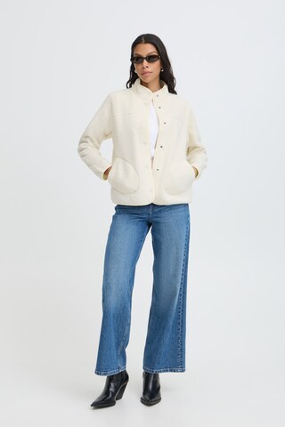 b.young - Chaqueta polar en beige