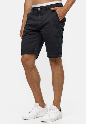 INDICODE JEANS Regular Shorts 'Herrera' in Schwarz