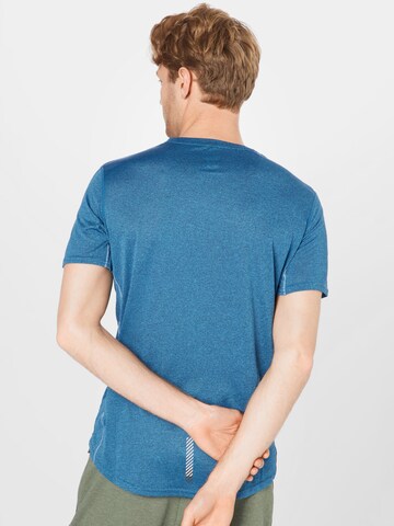 T-Shirt fonctionnel Superdry en bleu