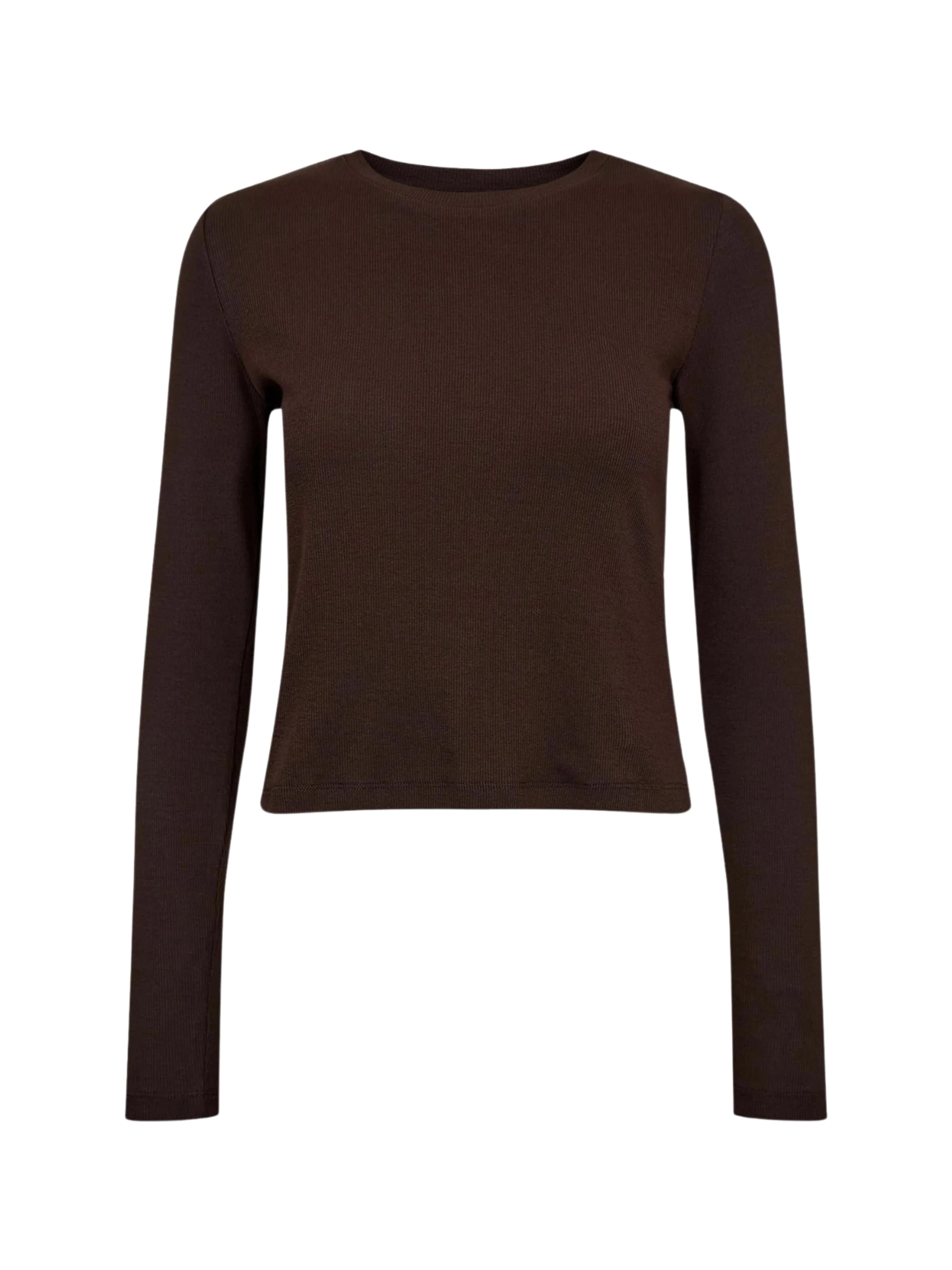 NÜMPH Shirts 'Nuriley' i brun: forside