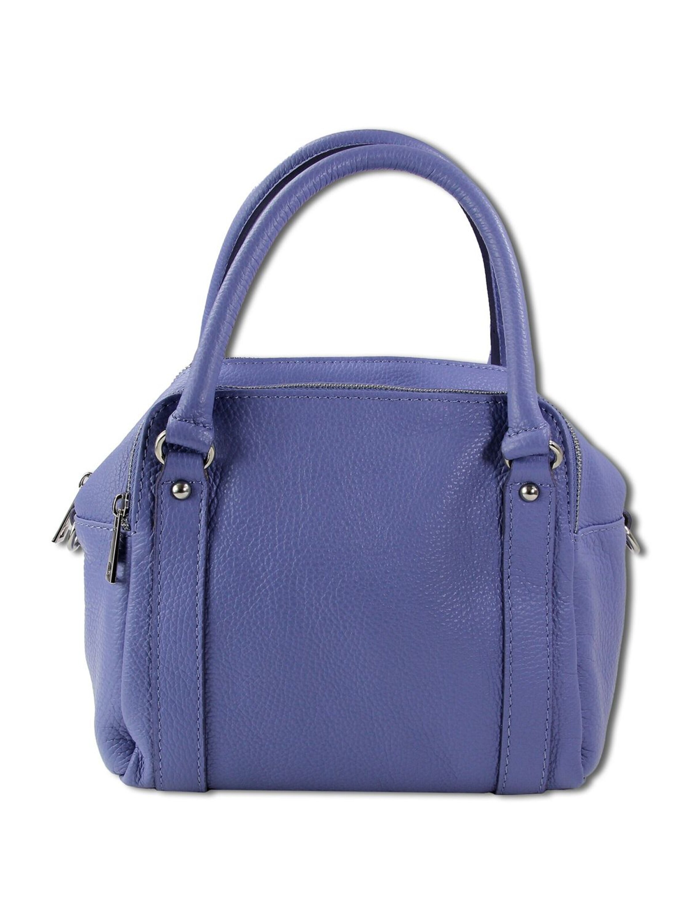 Borsa a spalla di Toscanto in blu: frontale