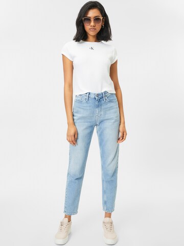 T-shirt Calvin Klein Jeans en blanc