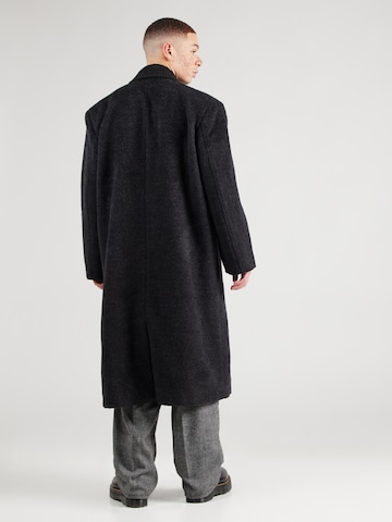 WEEKDAY Демисезонное пальто 'Ludwig Wool Blend Coat' в Черный
