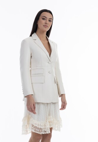 faina Blazer in Beige: front