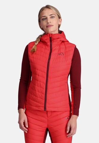 Kari Traa Sportweste 'Eva' in Rot: Vorderseite