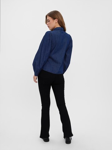 VERO MODA Blouse 'Nily' in Blauw