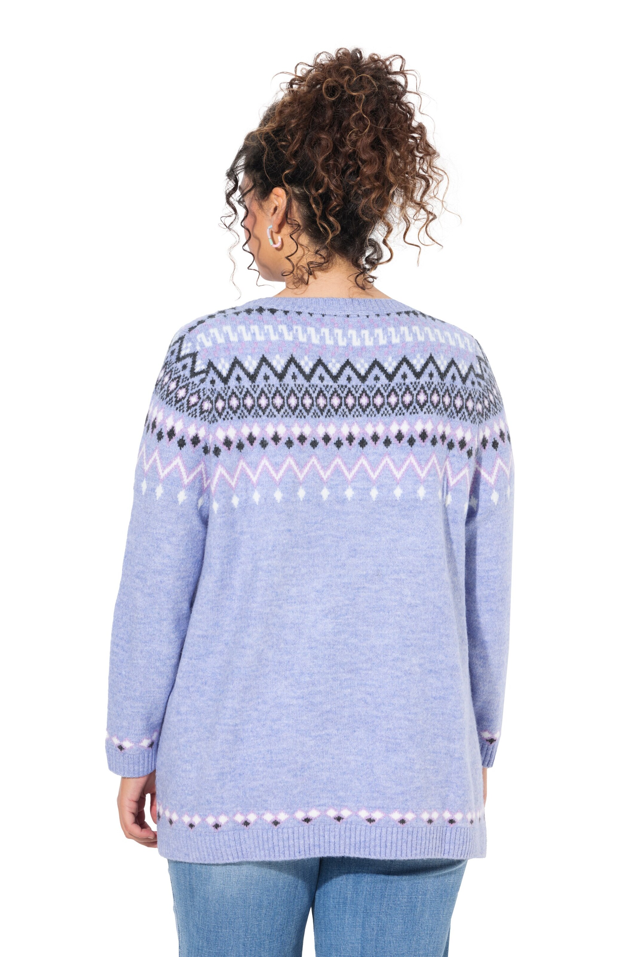 Ulla Popken Pullover in Blau