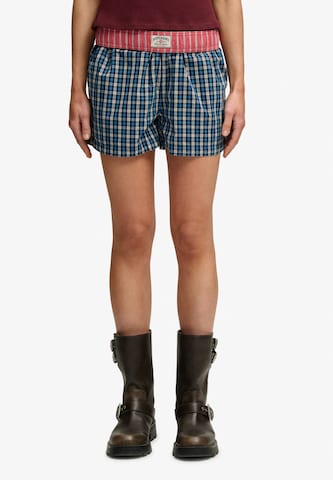 Loosefit Pantalon Superdry & Co en bleu : devant