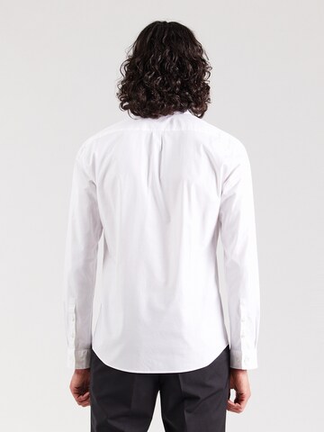 Coupe slim Chemise 'Ero3' HUGO en blanc